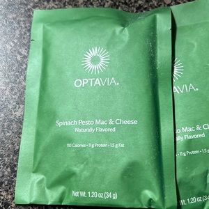 Optavia spinach and pesto Mac & cheese